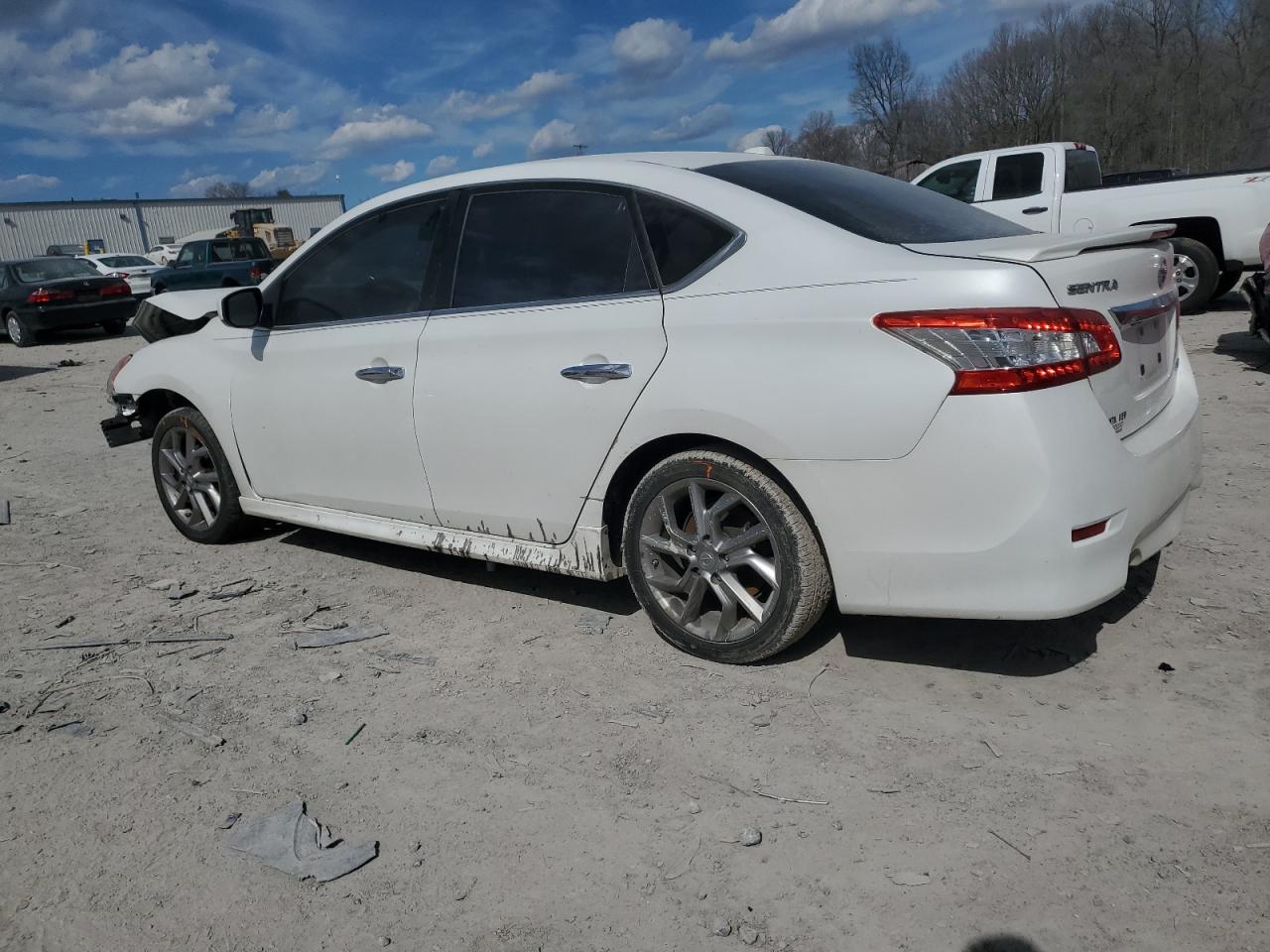 2013 Nissan Sentra VIN 3N1AB7AP5DL661795 Copart auction photo, front end damage thumbnail 2