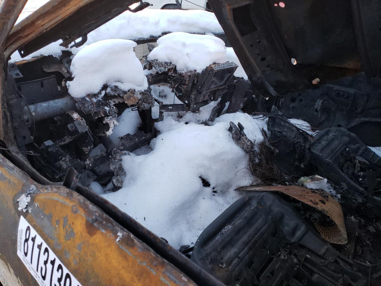 2016 Ford F350 VIN 1FD8X3HT1GEA49070 Copart auction photo, burn damage thumbnail 8