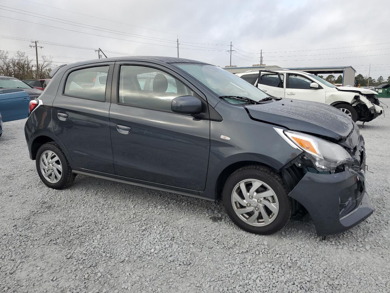 2024 Mitsubishi Mirage VIN ML32AUHJ8RH024137 Copart auction photo, front end damage thumbnail 4