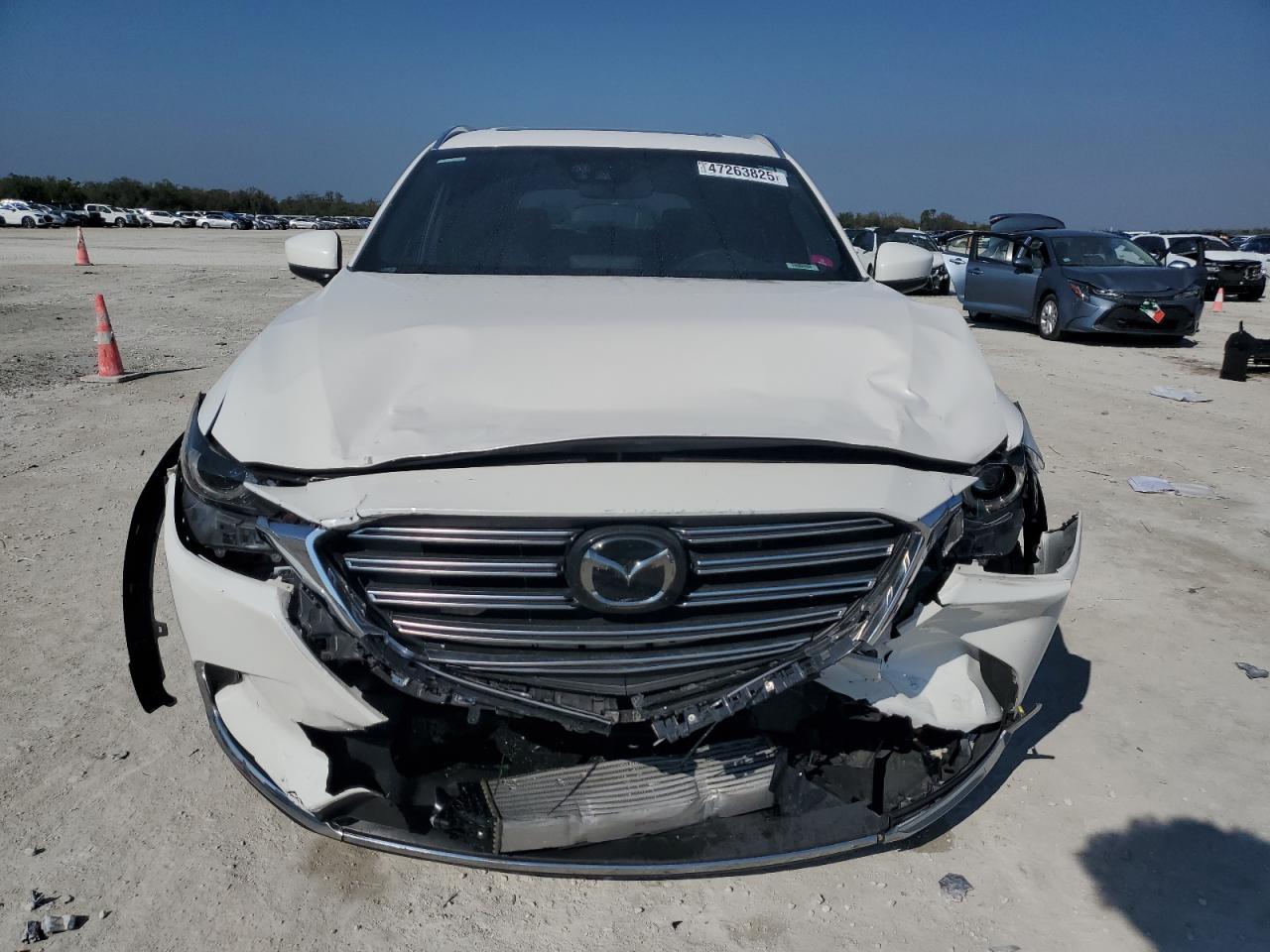 2017 Mazda CX-9 VIN JM3TCBEY6H0133427 Copart auction photo, front end / side damage thumbnail 5