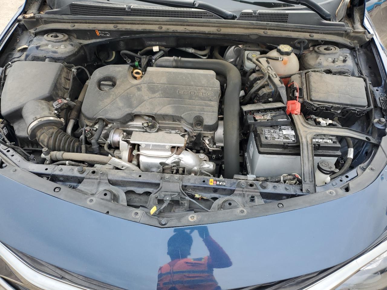 2021 Chevrolet Malibu VIN 1G1ZD5ST2MF077254 Copart auction photo, front end / side damage thumbnail 13