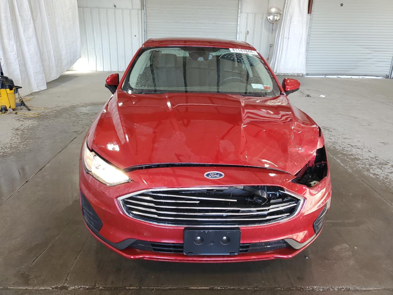 2020 Ford Fusion VIN 3FA6P0HD7LR142577 Copart auction photo, front end damage thumbnail 5