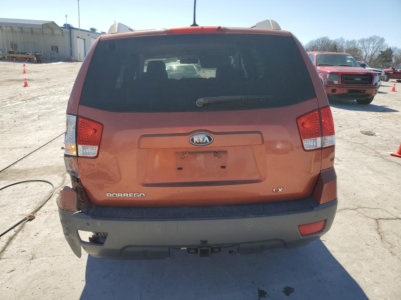 2009 KIA Mohave (borrego) VIN KNDJJ741695021612 Copart auction photo, side / rear end damage thumbnail 6