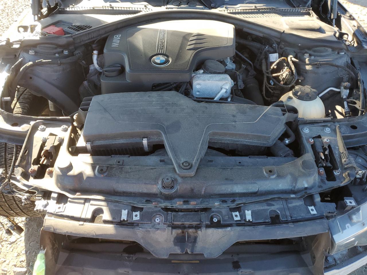 2014 BMW 3er VIN WBA3C3G55ENR25761 Copart auction photo, front end / rear end damage thumbnail 11