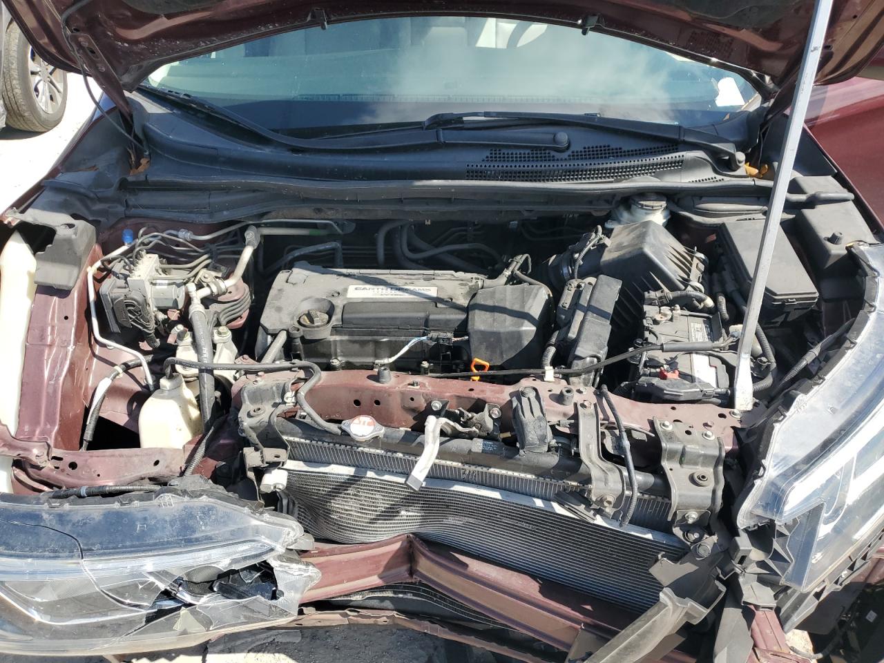 2015 Honda CR-V VIN 2HKRM3H51FH518403 Copart auction photo, front end damage thumbnail 12