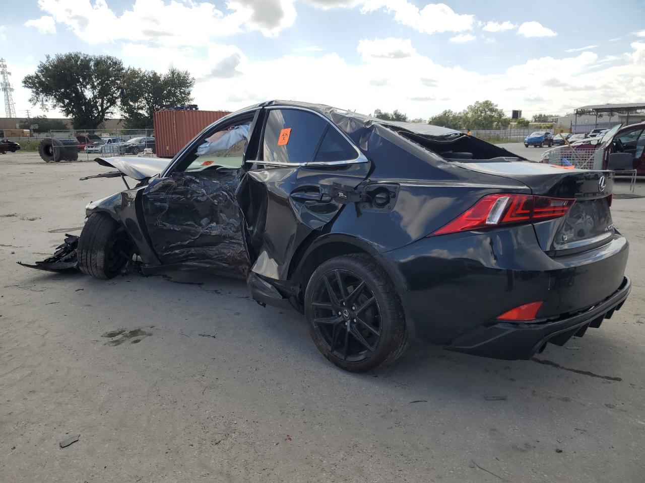 2014 Lexus IS VIN JTHCF1D28E5012693 Copart auction photo, all over damage thumbnail 2