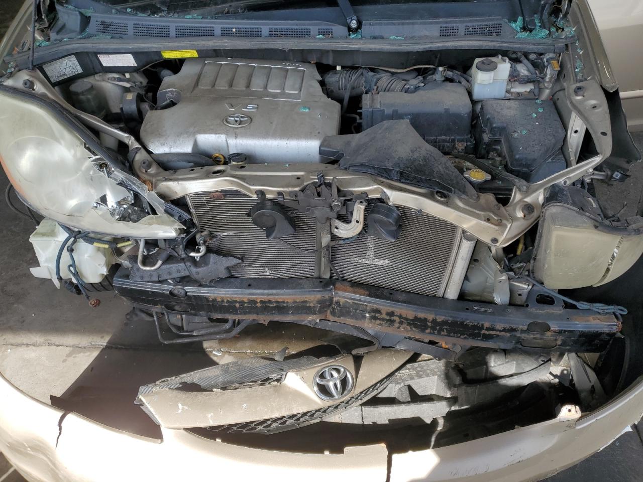2008 Toyota Sienna VIN 5TDZK23CX8S196752 Copart auction photo, front end / rear end damage thumbnail 12