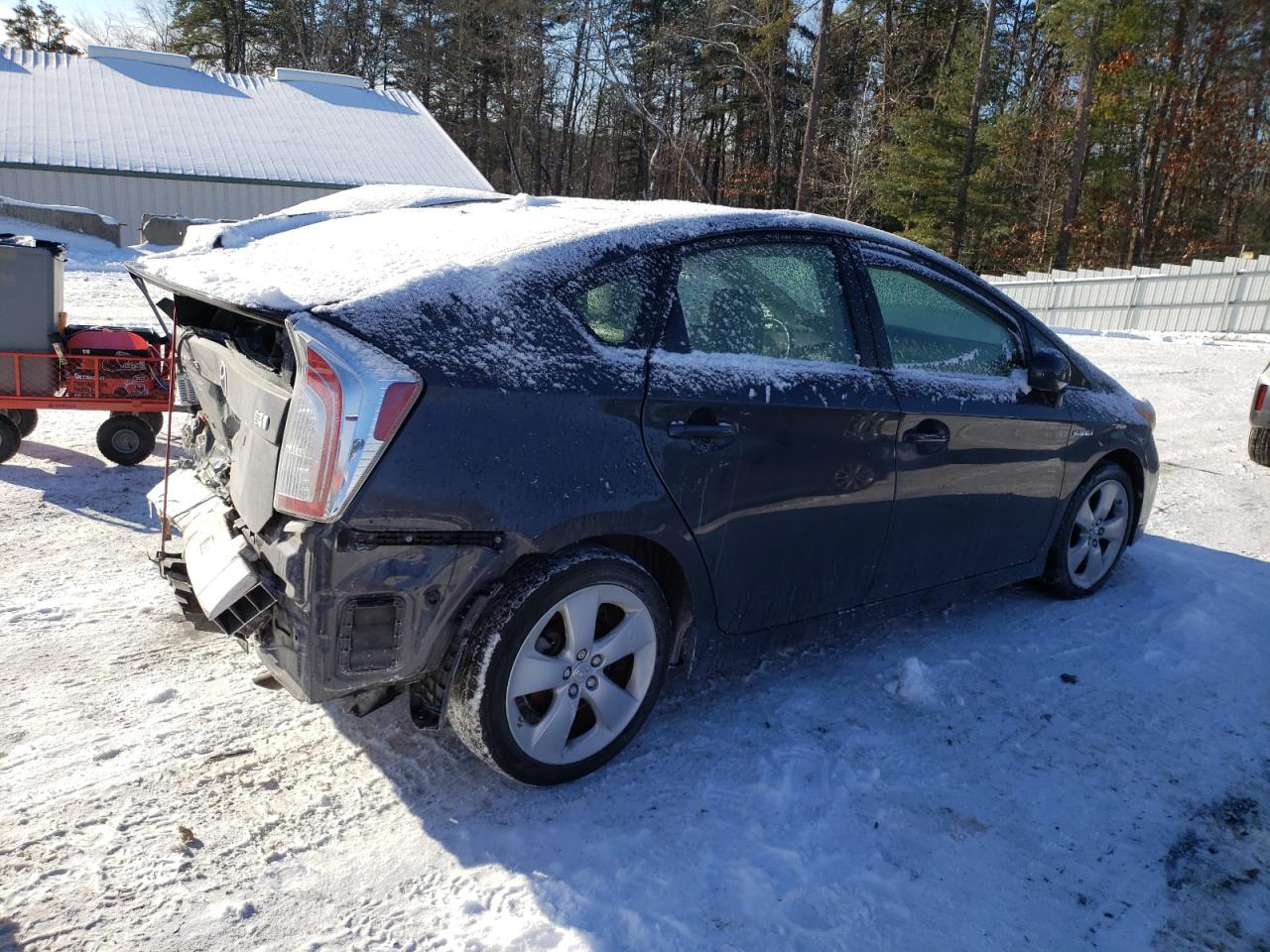 2013 Toyota Prius VIN JTDKN3DU0D1616631 Copart auction photo, rear end / minor dent/scratches damage thumbnail 3