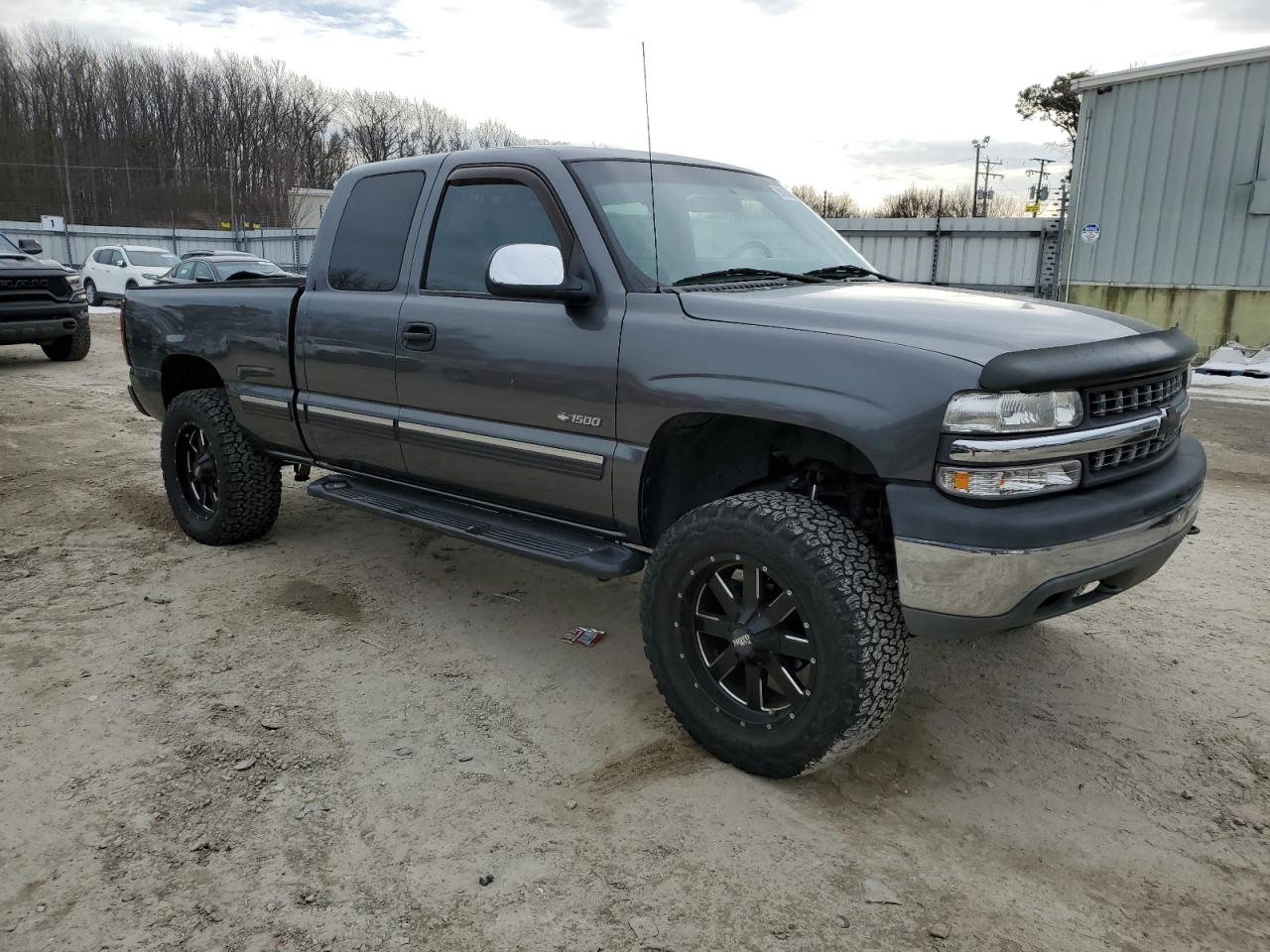 2002 Chevrolet Silverado VIN 2GCEK19T021198475 Copart auction photo, all over damage thumbnail 4
