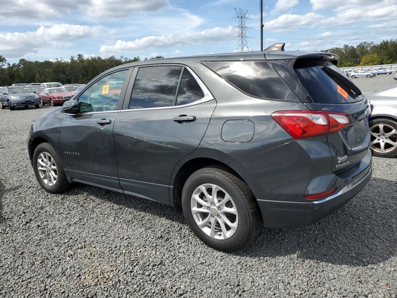 2021 Chevrolet Equinox VIN 3GNAXUEV2ML377196 Copart auction photo, water/flood damage thumbnail 2