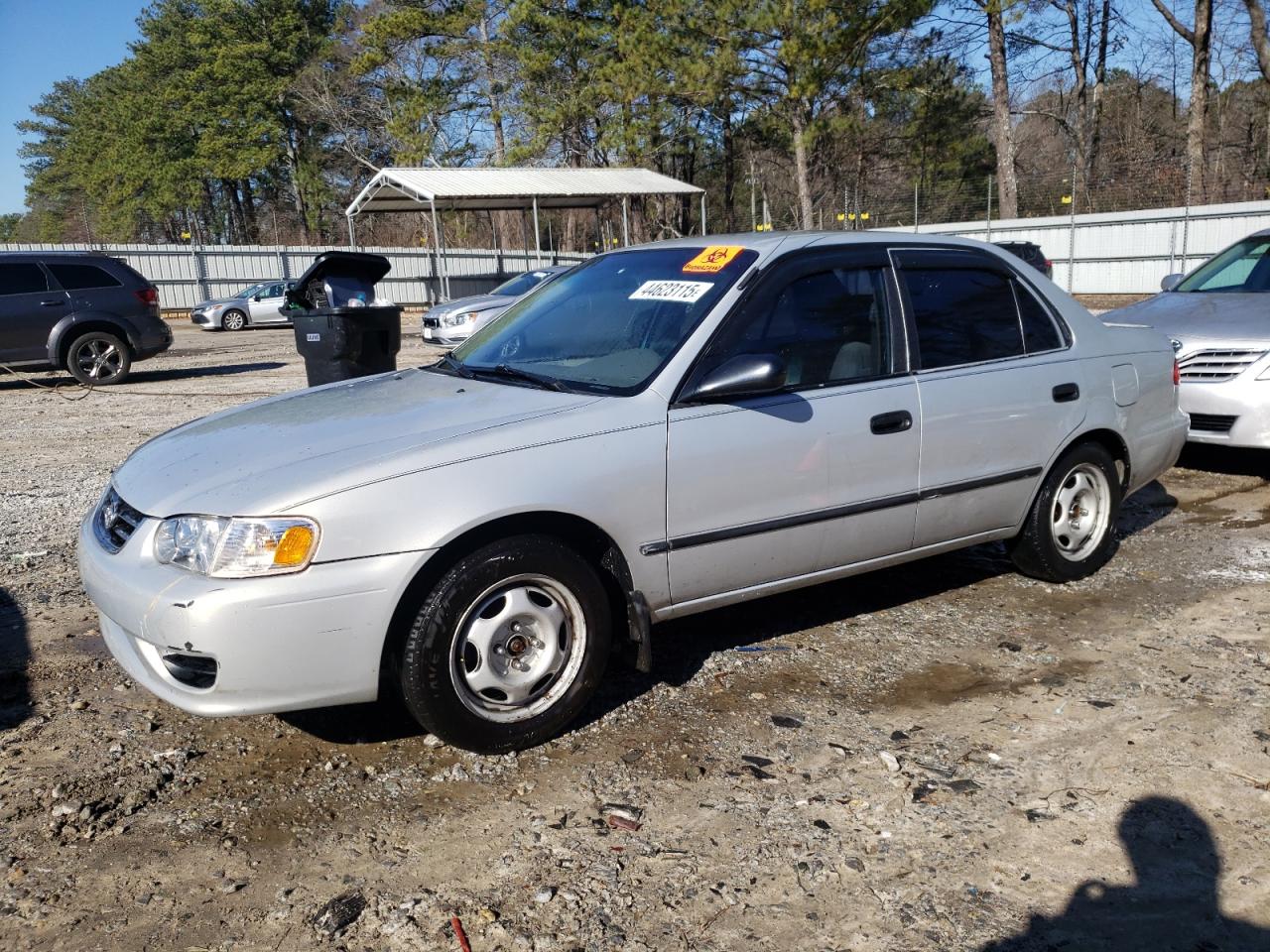 2002 Toyota Corolla VIN 2T1BR12E72C572527