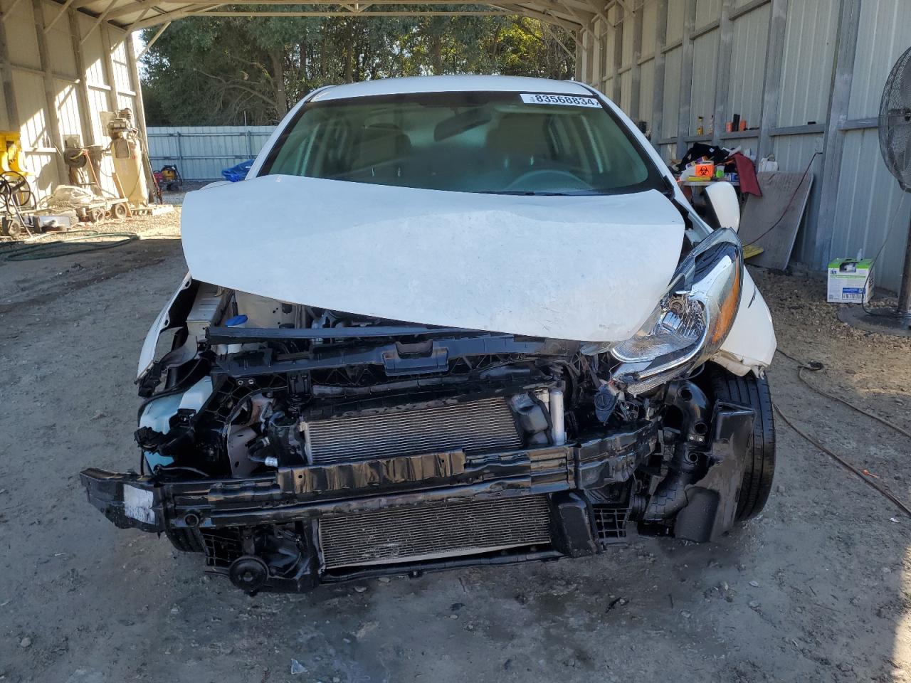2017 KIA Rio VIN KNADM4A35H6115754 Copart auction photo, front end damage thumbnail 5