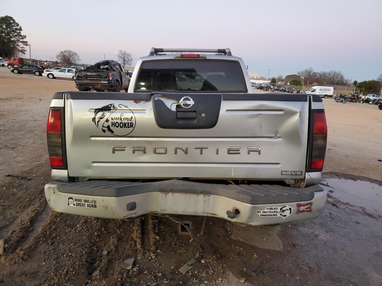 2002 Nissan Navara (Frontier) VIN 1N6ED29X32C353210 Copart auction photo, all over damage thumbnail 6