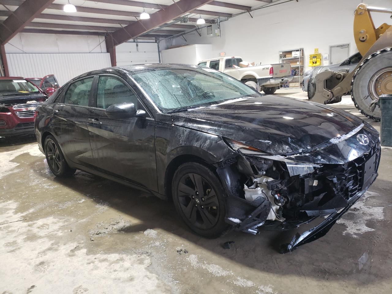 2022 Hyundai Elantra VIN 5NPLS4AG4NH065471 Copart auction photo, front end damage thumbnail 4
