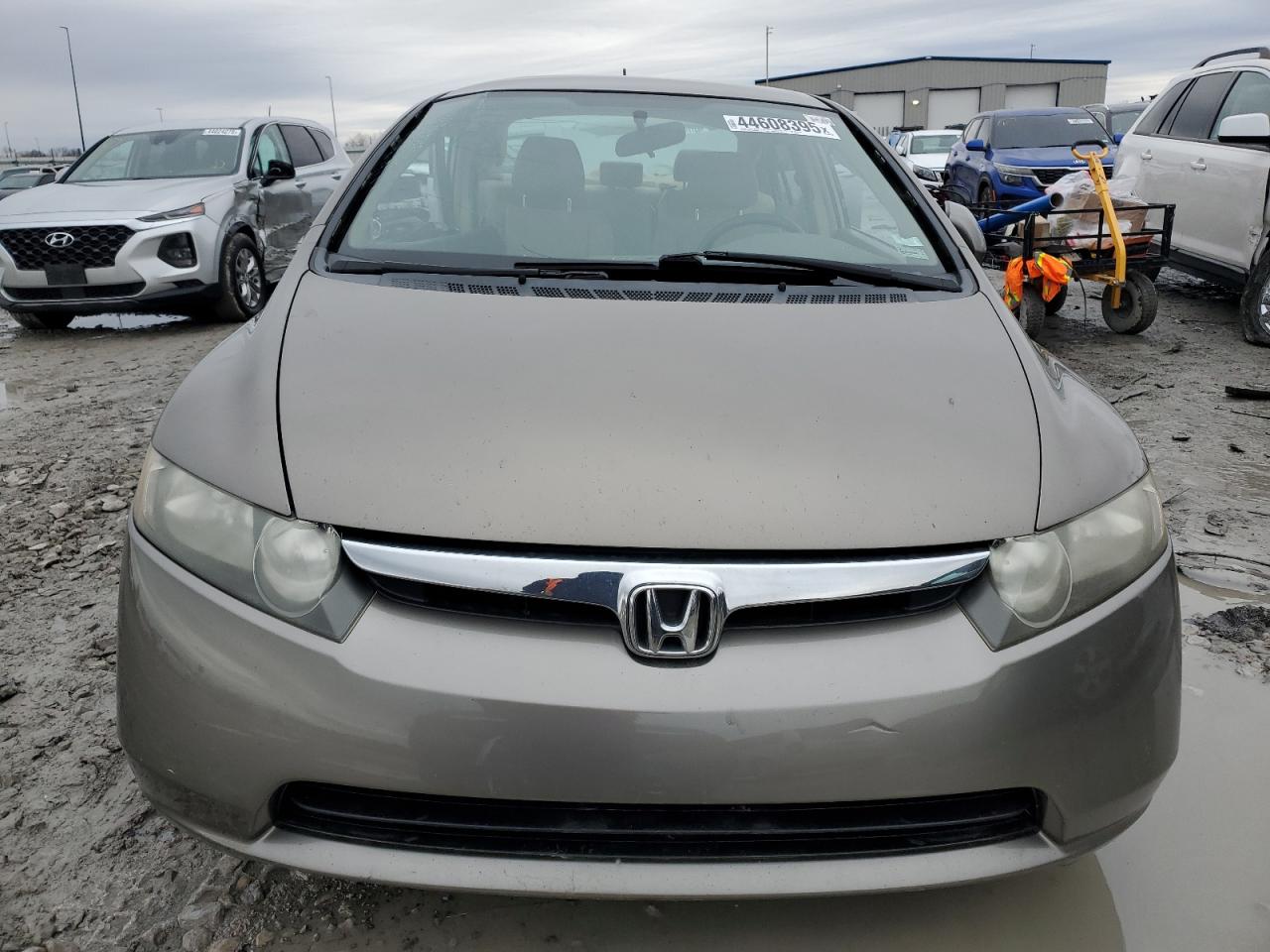 2007 Honda Civic VIN JHMFA36217S030588 Copart auction photo, side / front end damage thumbnail 5