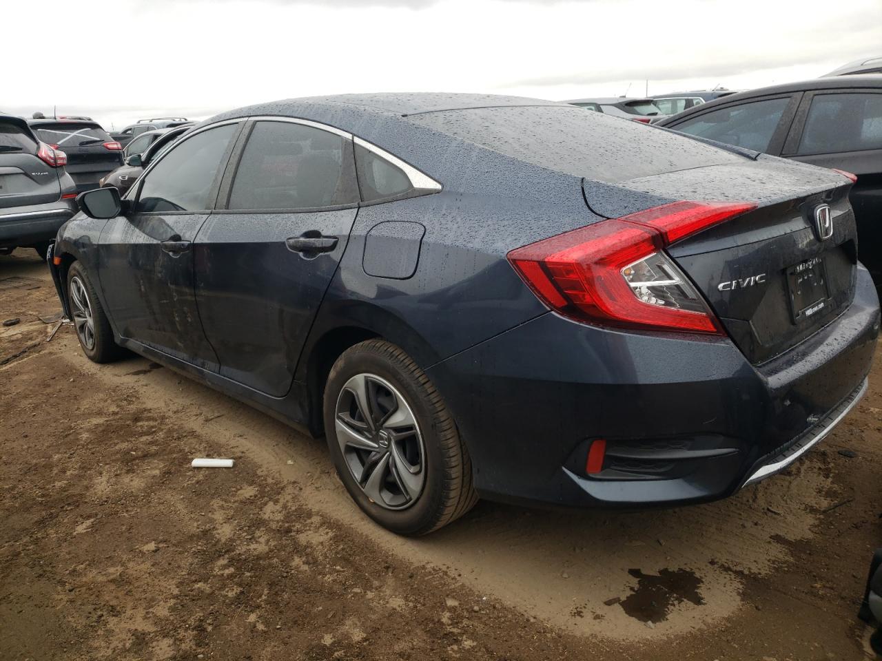 2019 Honda Civic VIN 19XFC2F60KE039609 Copart auction photo, front end damage thumbnail 2