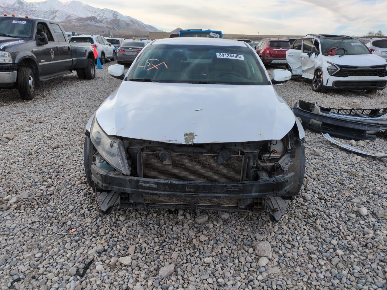 2012 KIA Optima VIN 5XXGM4A78CG004256 Copart auction photo, front end damage thumbnail 5