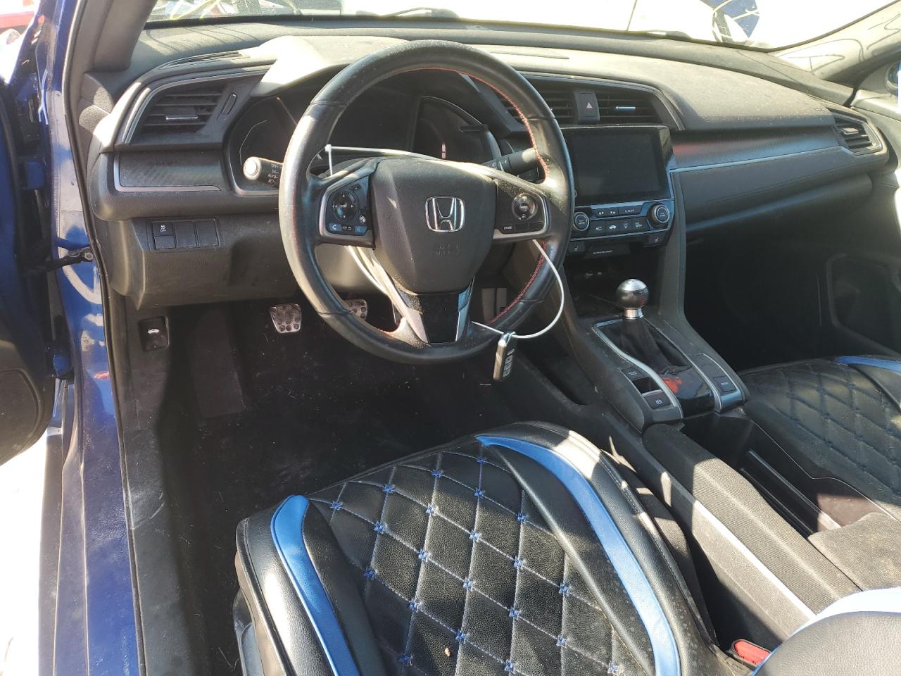 2019 Honda Civic VIN 2HGFC3A50KH751824 Copart auction photo, water/flood damage thumbnail 9