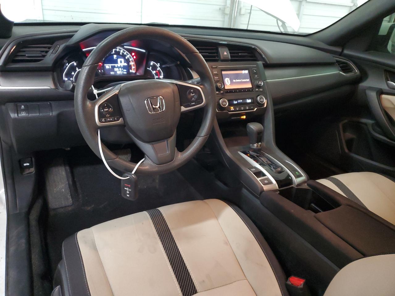 2018 Honda Civic VIN 2HGFC4B01JH302434 Copart auction photo, front end / side damage thumbnail 8