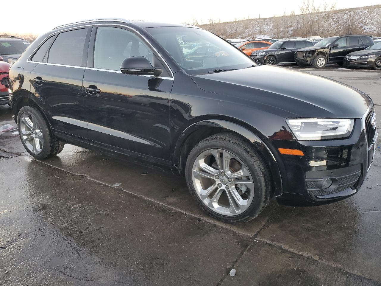 2015 Audi Q3 VIN WA1FFCFS5FR013425 Copart auction photo, rear end damage thumbnail 4