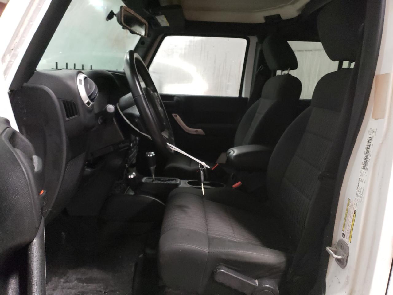 2011 Jeep Wrangler VIN 1J4BA5H10BL548799 Copart auction photo, front end / side damage thumbnail 7