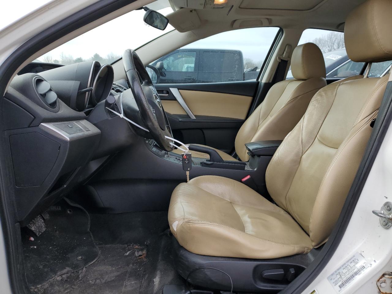 2012 Mazda 3 VIN JM1BL1W85C1614947 Copart auction photo, front end damage thumbnail 7