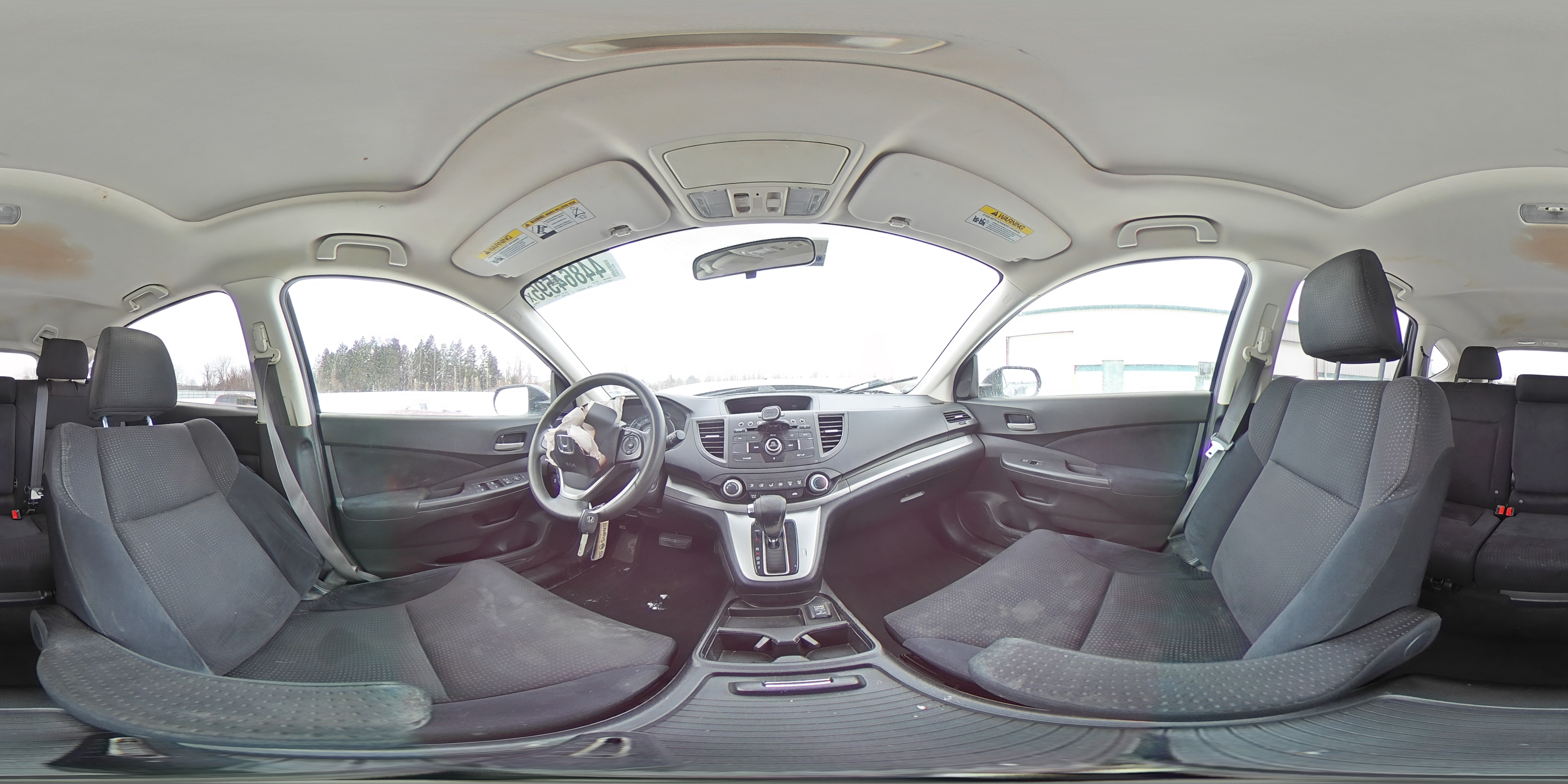 2012 Honda CR-V VIN 2HKRM4H52CH615448 Copart auction photo, front end damage thumbnail 14