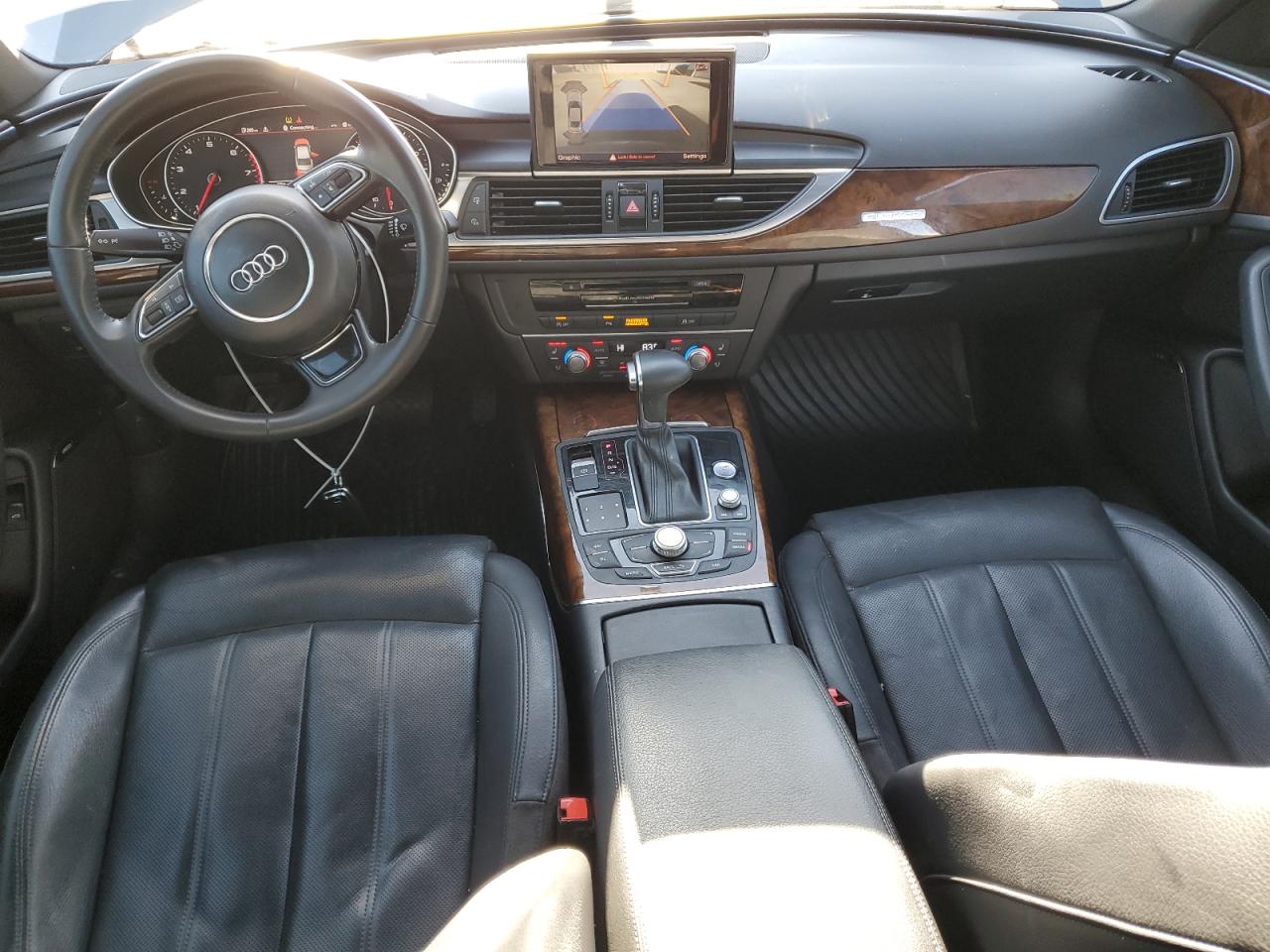 2014 Audi A6 VIN WAUHGAFC3EN057077 Copart auction photo, front end damage thumbnail 8