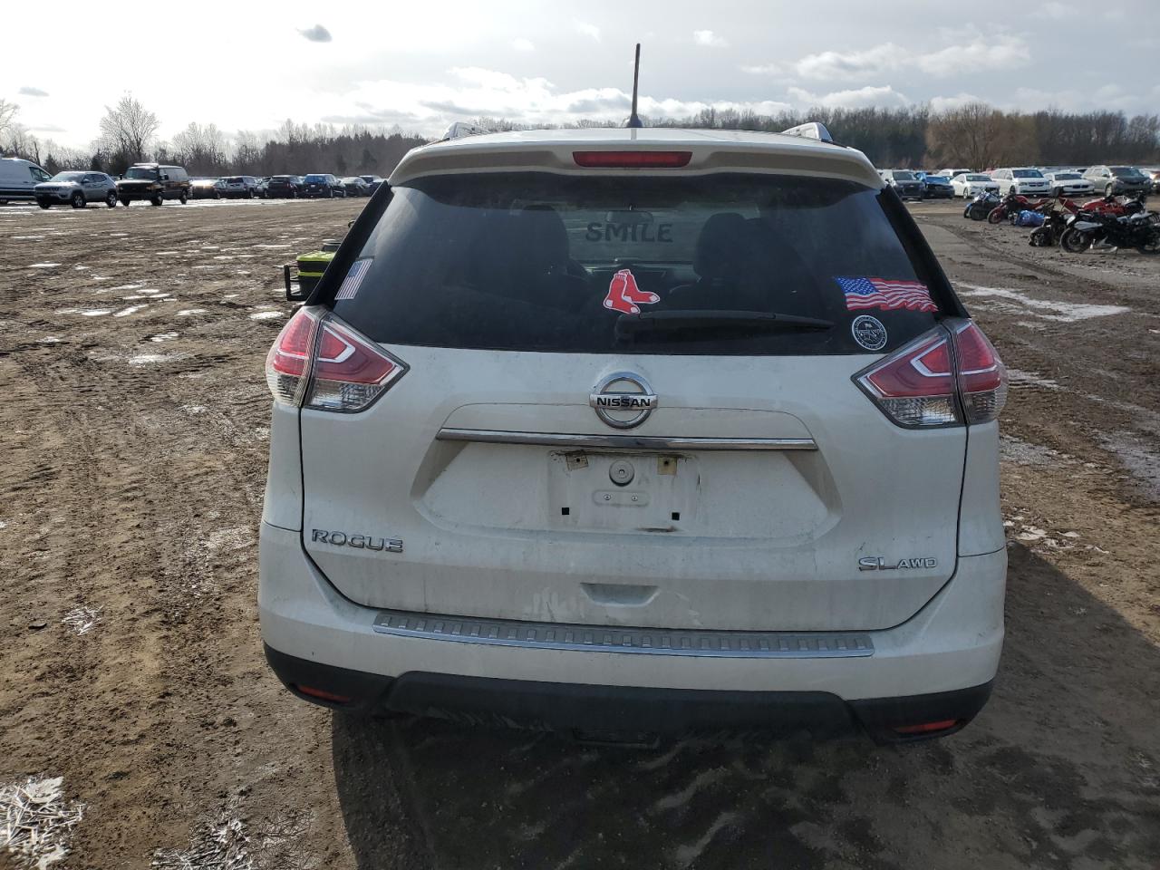 2015 Nissan Rogue VIN 5N1AT2MV4FC904501 Copart auction photo, front end damage thumbnail 6