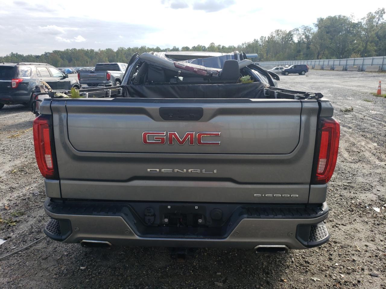 2019 GMC Sierra VIN 1GTU9FEL5KZ295513 Copart auction photo, top/roof damage thumbnail 6