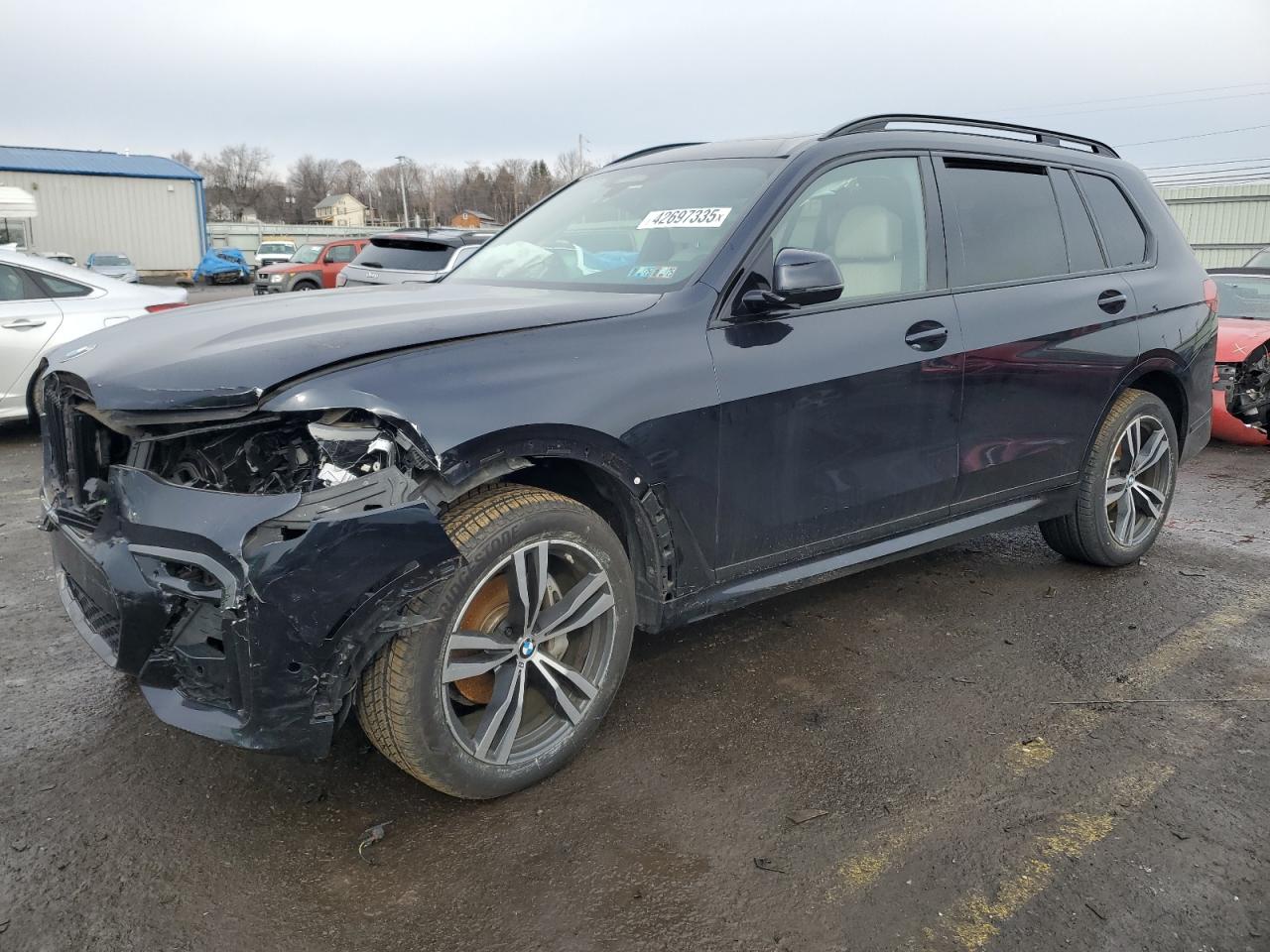 2020 BMW X7 VIN 5UXCW2C09L9B77747