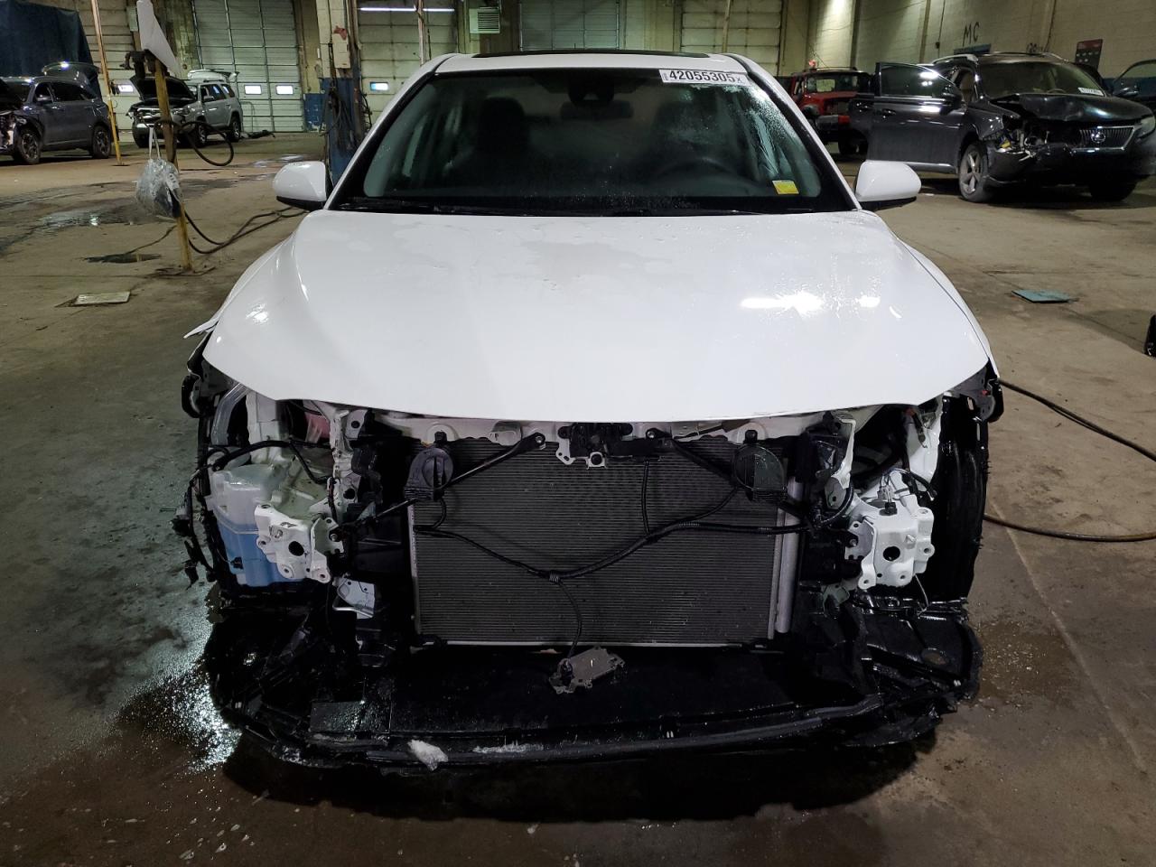 2020 Toyota Camry VIN 4T1G11AK0LU864640 Copart auction photo, front end damage thumbnail 5