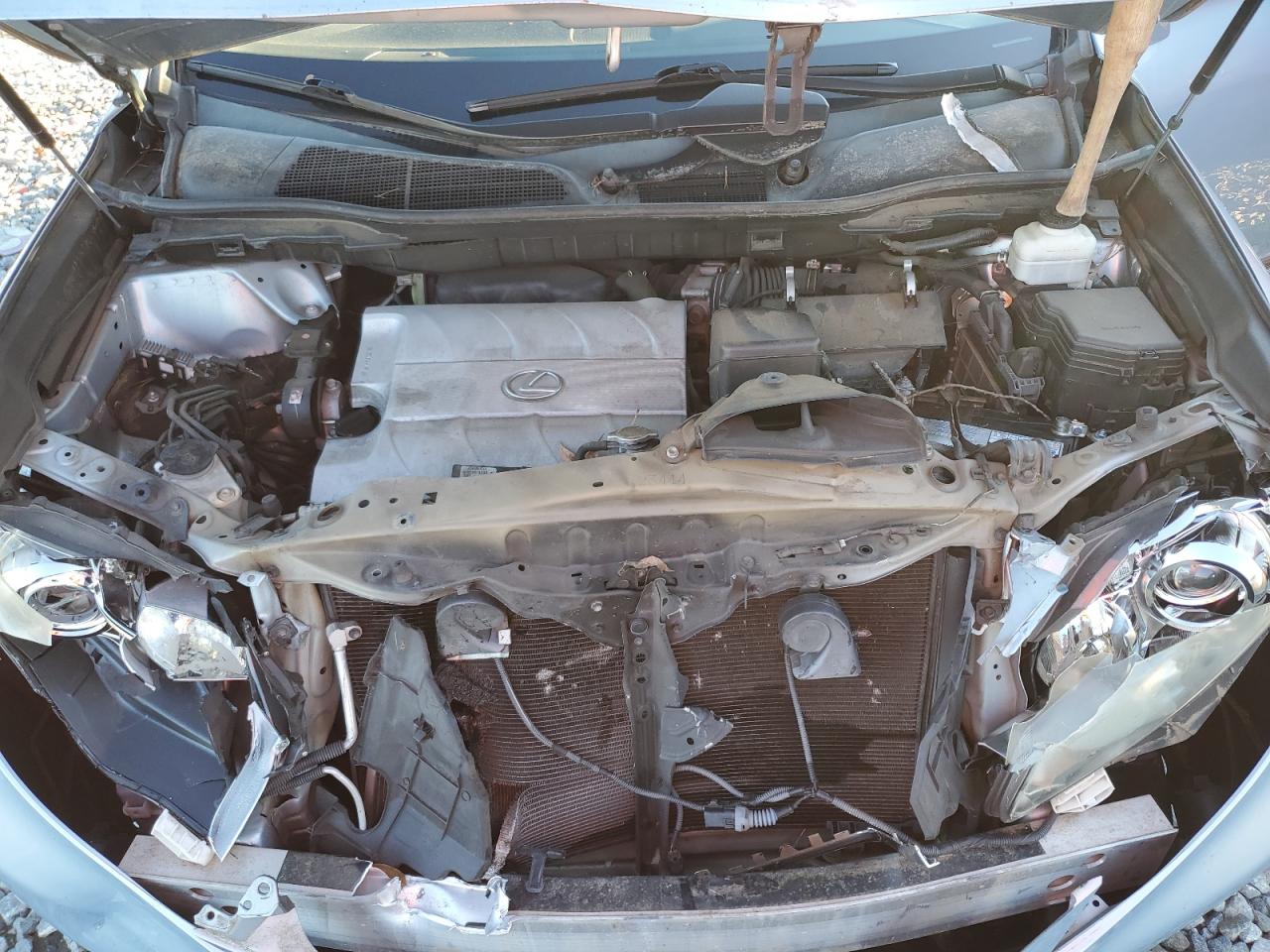 2011 Lexus RX VIN 2T2ZK1BA4BC061160 Copart auction photo, front end damage thumbnail 12