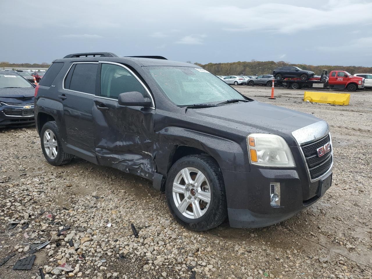 2014 GMC Terrain VIN 2GKFLWEKXE6236558 Copart auction photo, side damage thumbnail 4