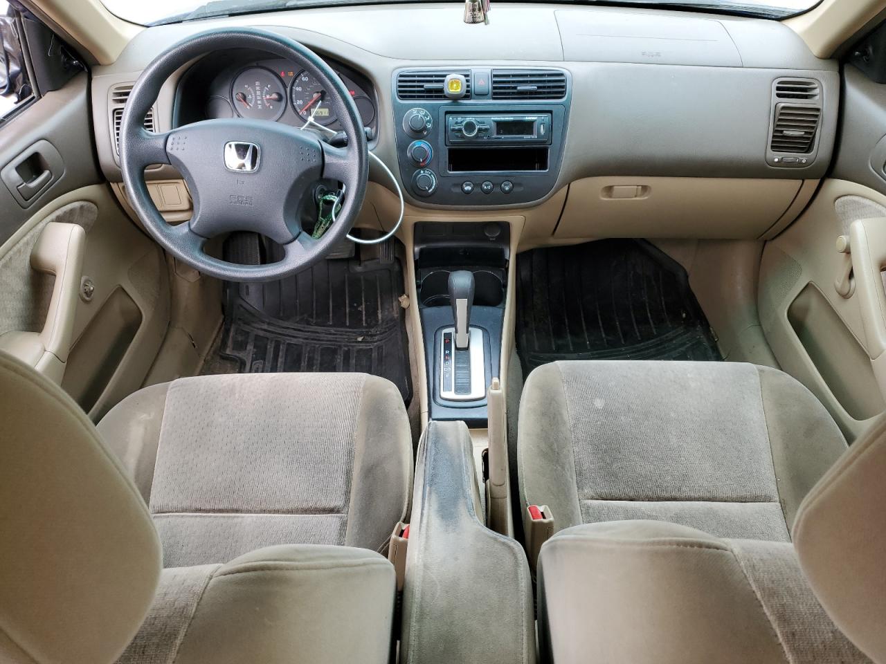 2005 Honda Civic VIN 1HGES16335L018796 Copart auction photo, front end / rear end damage thumbnail 8
