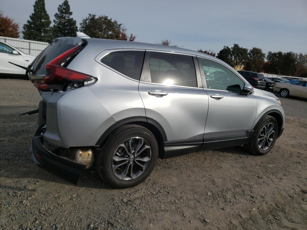 2020 Honda CR-V VIN 5J6RW1H50LA018325 Copart auction photo, rear end damage thumbnail 3