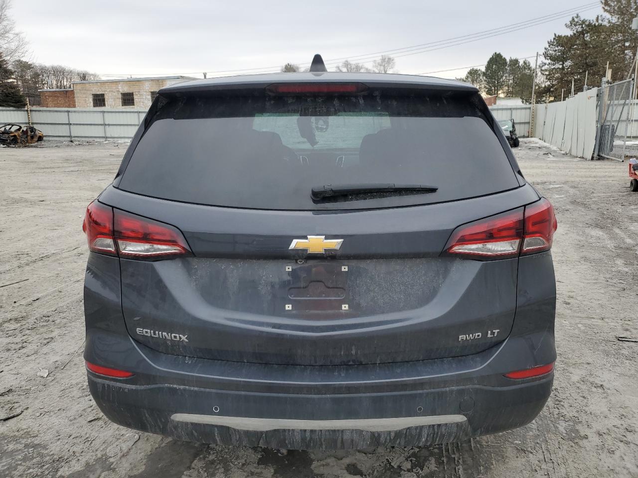 2023 Chevrolet Equinox VIN 3GNAXUEG9PS110097 Copart auction photo, top/roof damage thumbnail 6