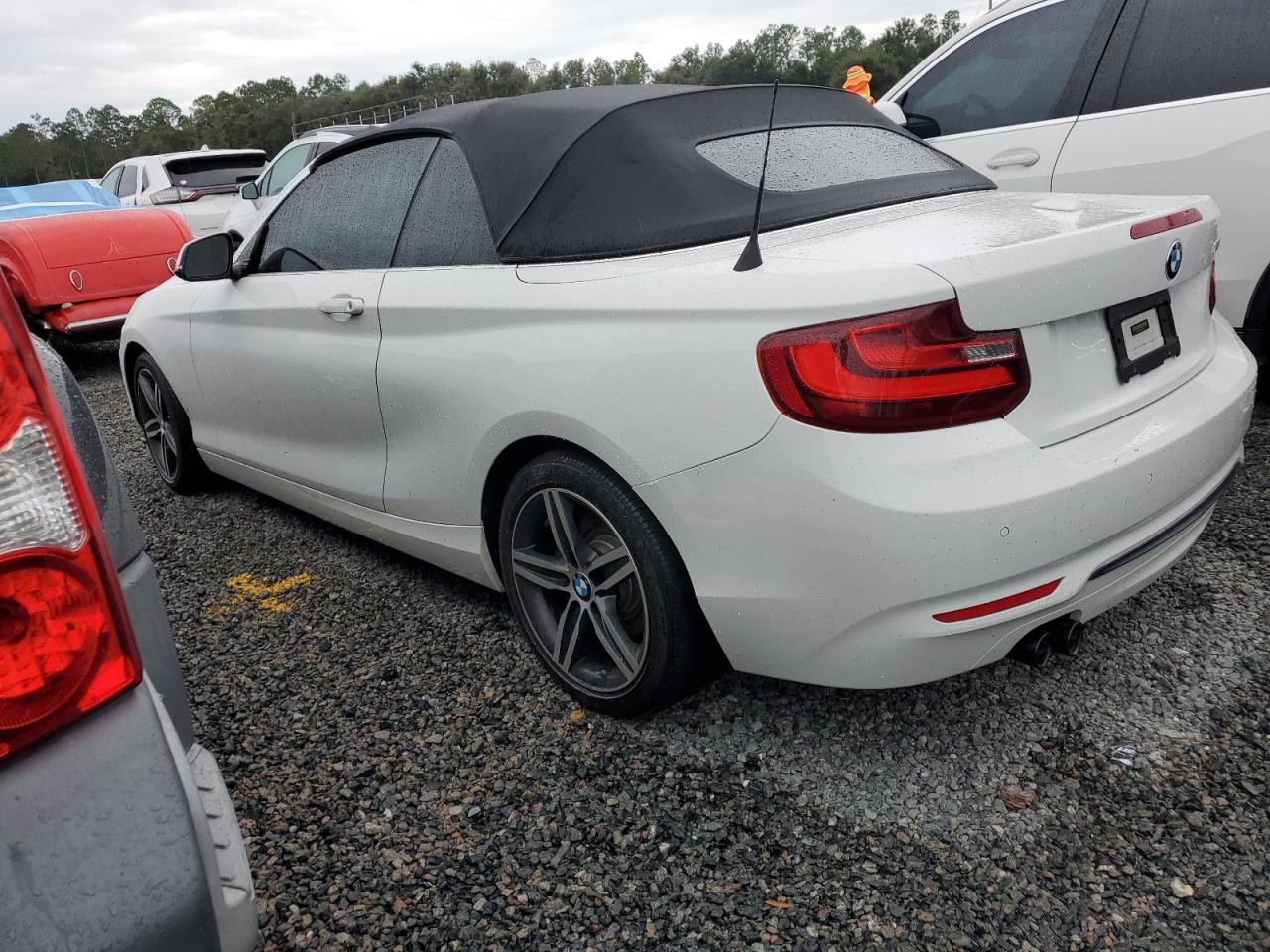 2017 BMW 2er VIN WBA2K9C32H7A26373 Copart auction photo, water/flood damage thumbnail 2