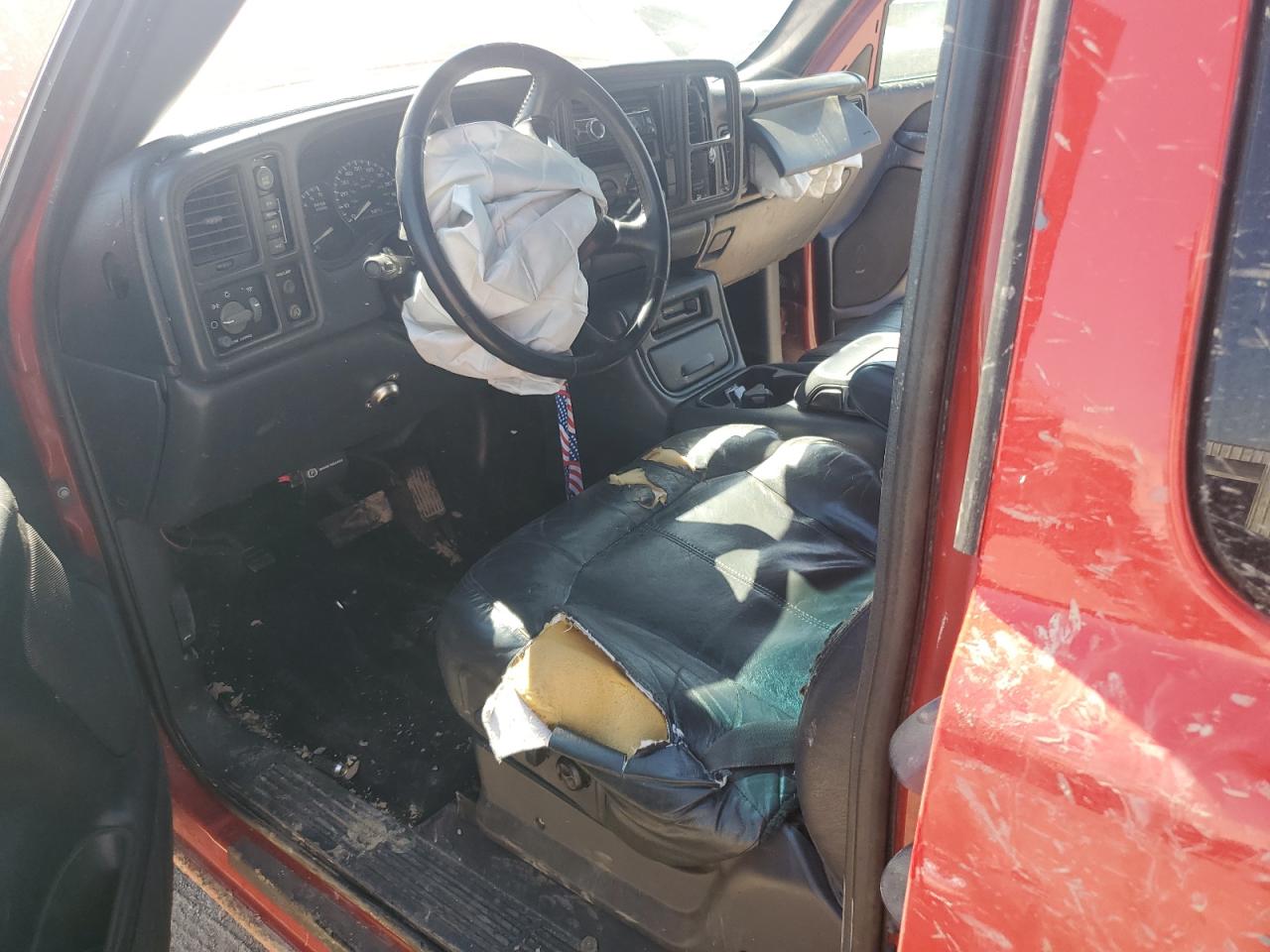 2002 GMC Sierra VIN 2GTEK19T921267597 Copart auction photo, front end damage thumbnail 7