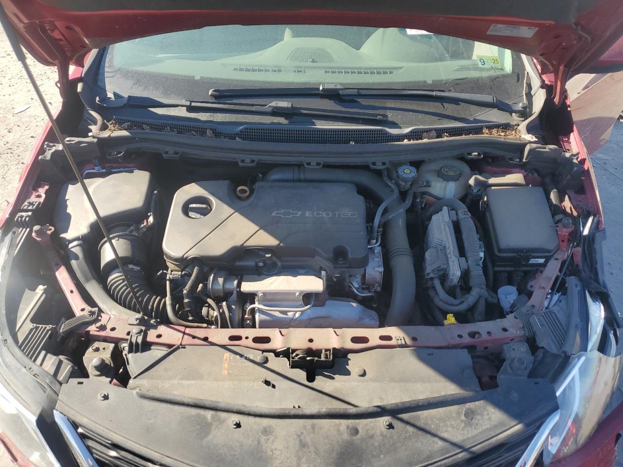 2017 Chevrolet Cruze VIN 1G1BE5SM2H7187826 Copart auction photo, front end / side damage thumbnail 12