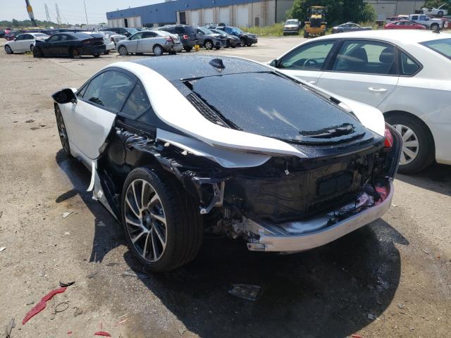 2016 BMW i8 VIN WBY2Z2C53GV675600 Copart auction photo, rear end / front end damage thumbnail 3