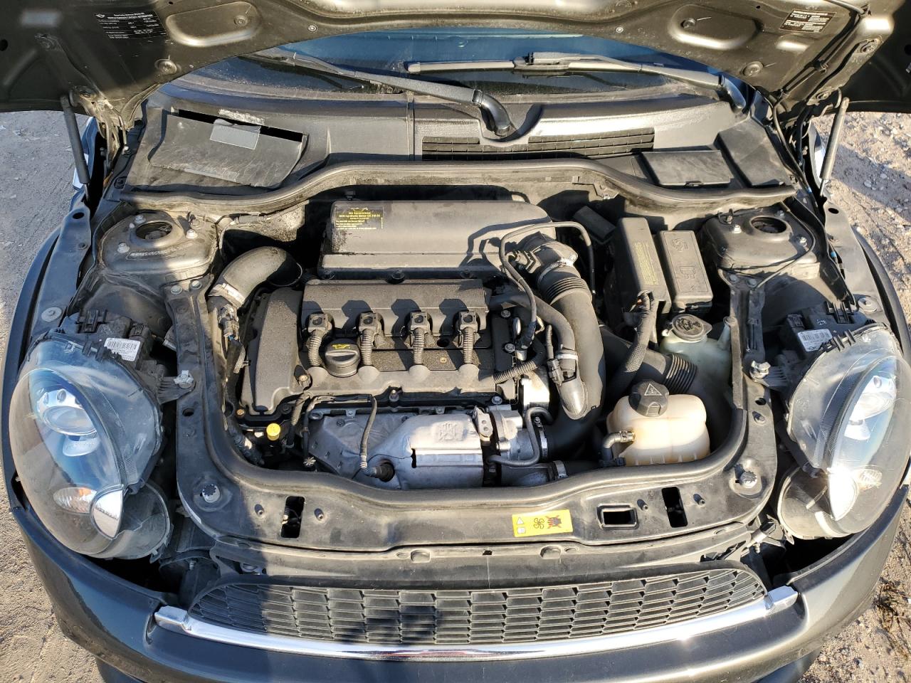 2012 MINI Cooper VIN WMWSX5C58CT141410 Copart auction photo, all over / mechanical damage thumbnail 12