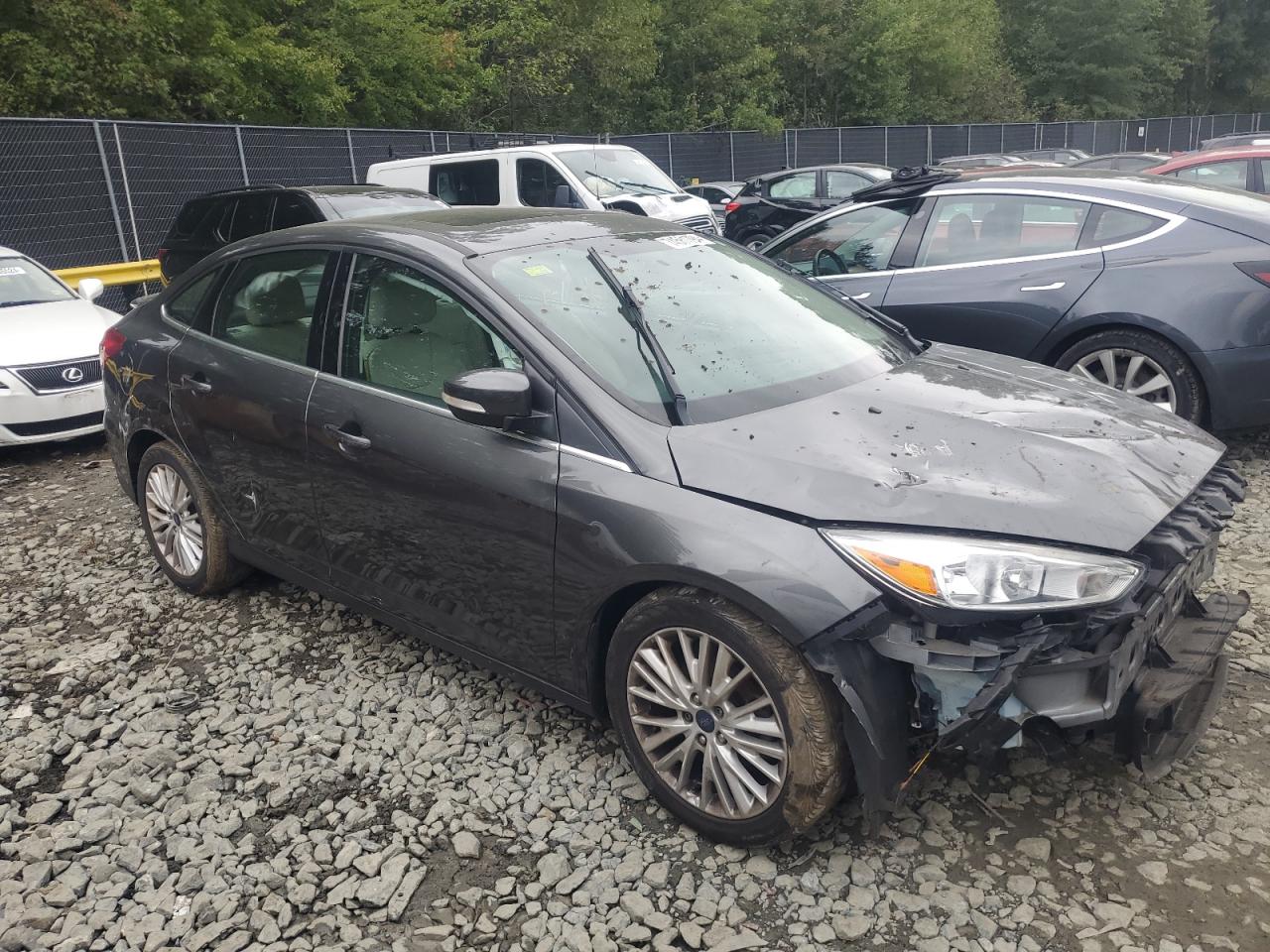2018 Ford Focus VIN 1FADP3J20JL281110 Copart auction photo, all over / undercarriage damage thumbnail 4