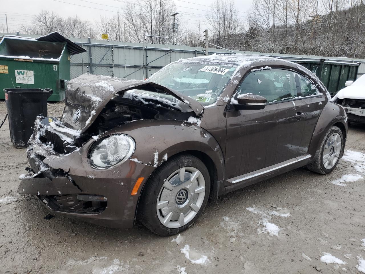 2015 Volkswagen Beetle VIN 3VWJ07AT0FM604317
