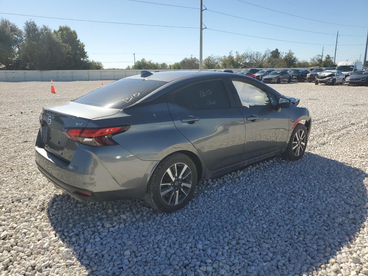 2021 Nissan Versa VIN 3N1CN8EV4ML818506 Copart auction photo, front end damage thumbnail 3