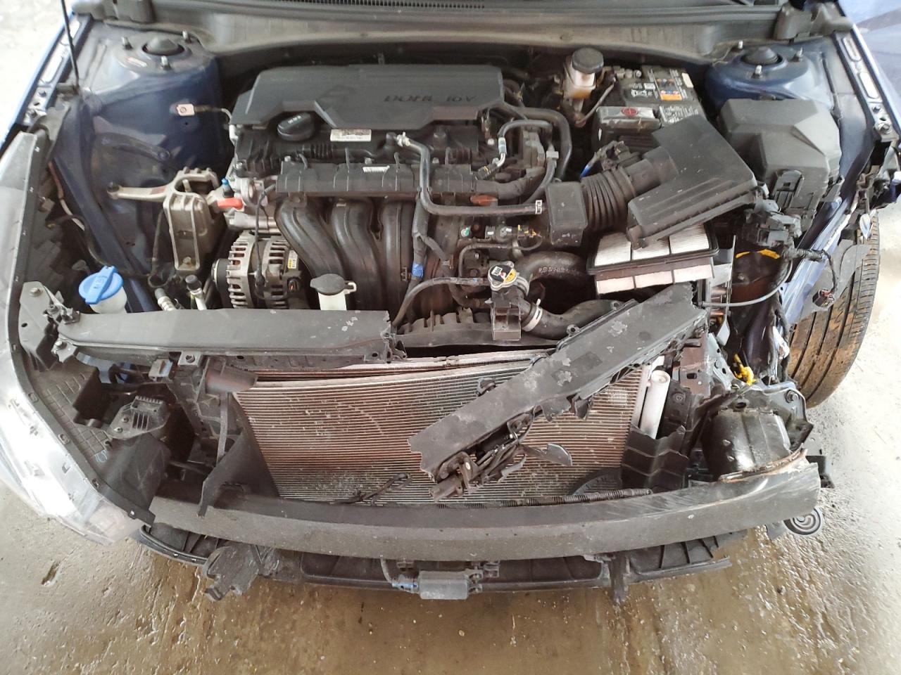 2023 Hyundai Elantra VIN 5NPLS4AG3PH099498 Copart auction photo, front end / rear end damage thumbnail 11