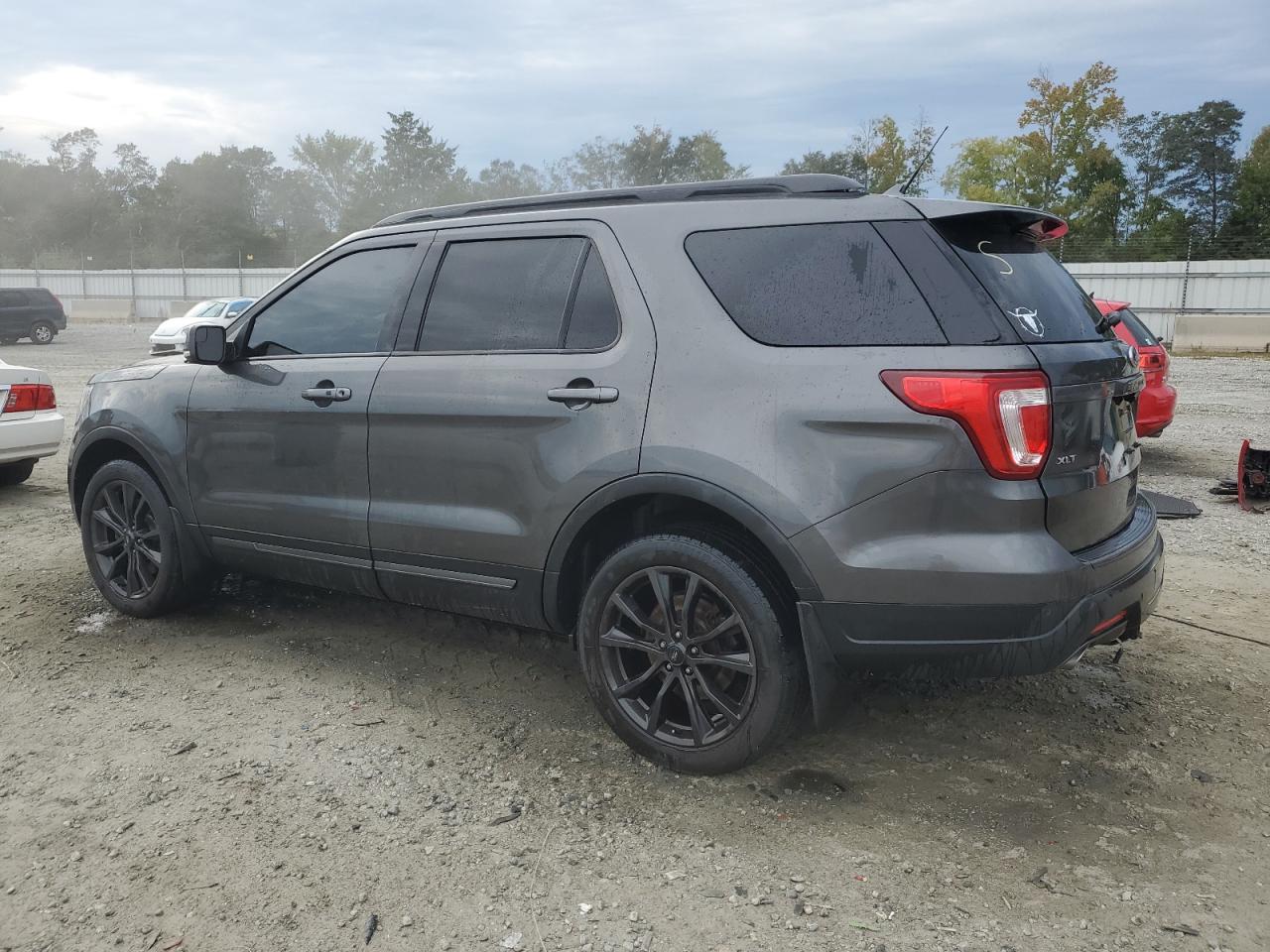2018 Ford Explorer VIN 1FM5K8DH1JGA22804 Copart auction photo, front end / undercarriage damage thumbnail 2