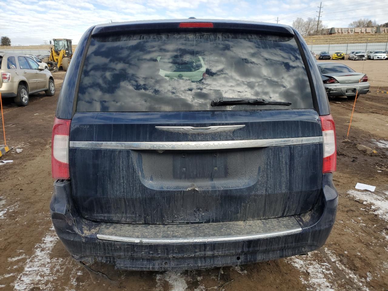 2013 Chrysler Town & Country VIN 2C4RC1CG9DR681641 Copart auction photo, rear end damage thumbnail 6