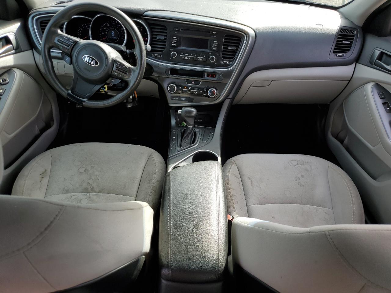 2014 KIA Optima VIN 5XXGM4A76EG328082 Copart auction photo, front end / undercarriage damage thumbnail 8