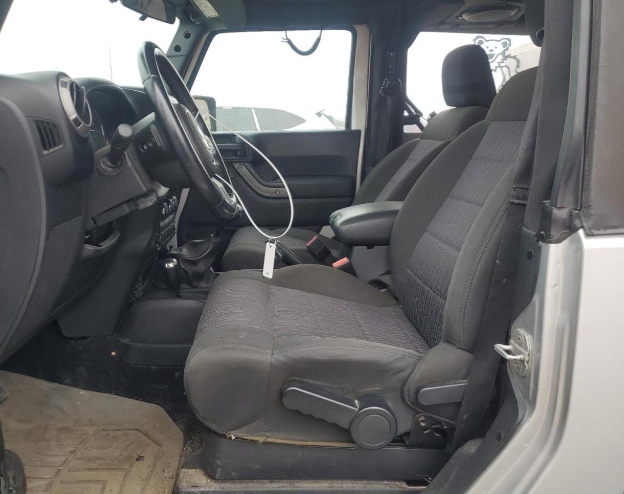 2011 Jeep Wrangler VIN 1J4GA2D19BL503998 Copart auction photo, front end damage thumbnail 7